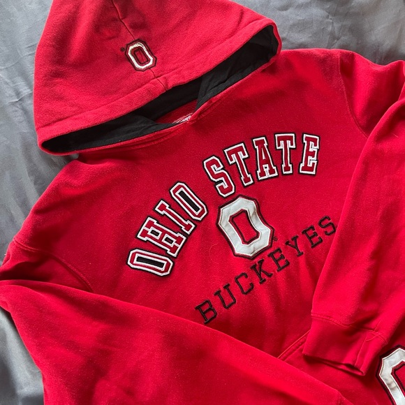 #276 VINTAGE OHIO STATE BUCKEYES HOODIE - Picture 7 of 13